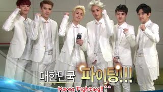 [ENGSUB] 140528 EXO-K Support Message for 2014 Brazil World Cup