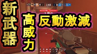 【R6S】トッケビ新武器!?反動が激減されすぎて0.5秒で敵が倒せる化け物武器【レインボーシックスシージ】