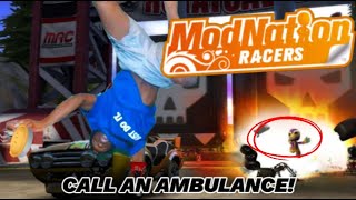 Ps3 Modnation Racers IS DEVASTATING - HOW DID I GET MYSELF IN THIS MESS?!!