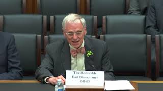 Rep. Earl Blumenauer Testimony at Members' Day Hearing