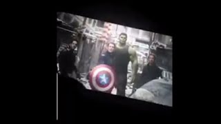 Avengers Endgame 5 Minutes Leak footage See