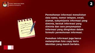 Alur Permohonan Informasi di KPU Bantul