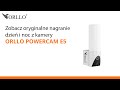 Kamera Zewnętrzna WiFi IP z Lampą LED ORLLO POWERCAM E5 Alarm do domu firmy ogrodu podwórka