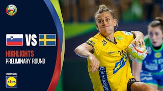 Swedes carry on | Slovenia vs Sweden | Highlights | PR | Women's EHF EURO 2022