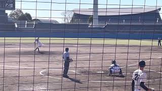 塩野目慎士投手（足利→立教大2年）