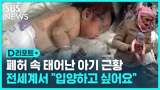 생존 아기 이름은 '기적'…입양 문의 쇄도 / SBS / #D리포트