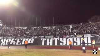 Grobari - RAČUNAJTE NA NAS | Partizan - Radnički 1923 04.04.2015