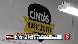 Silicon Valley startup is testing powered clothing with Cintas in Nashville