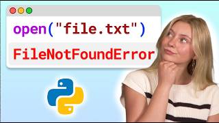 Why Python Can't Find Your File (And How to Fix It) - Visually Explained