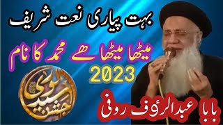 Meetha Meetha Hai Mere Muhammad Ka Naam - Urdu Audio Naat |Abdul Rauf Roofi❤