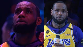 LeBron James gives heartfelt speech in honor of Kobe Bryant