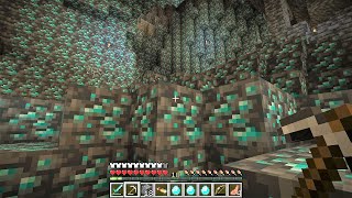 Searching for Diamonds in New Caves Minecraft 1.17 | Snapshot 21w10a | Caves & Cliffs Update