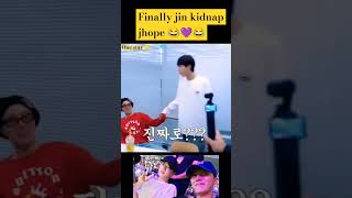 Finally jin kidnap jhope #shortsfeed #youtubeshorts #jin #jhope #bts