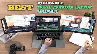 ✅Best Portable Triple Monitor Laptop Gadgets - LIMINK S19 Portable Triple Monitor.