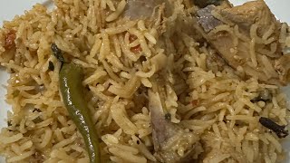 Hyderabadi chicken tahari | chicken pulao | an authentic | recipe 😋