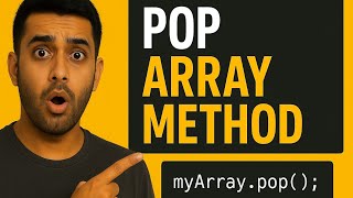 “If You Don’t Know the POP Method, You Don’t Know JS!”