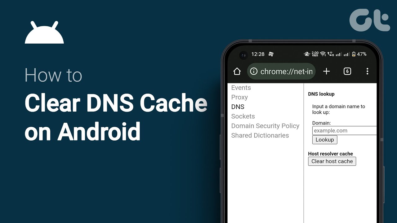How to Clear DNS Cache on Android | Fix Internet Issues | Solve DNS ...