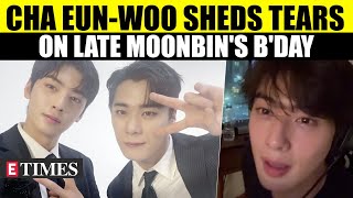 Cha Eun-woo's Emotional Video Tribute To Moonbin; Dedicates Song To Late ASTRO Star On Birthday