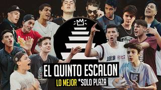 Lo MEJOR del QUINTO ESCALON (Versión solo plaza) Las MEJORES RIMAS de el Quinto Escalón! Con letra