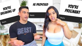 Responding To Your CRAZY Assumptions About Our Relationship!! pt.2