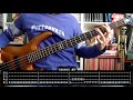 RAMMSTEIN - Du hast (bass cover w/ Tabs)