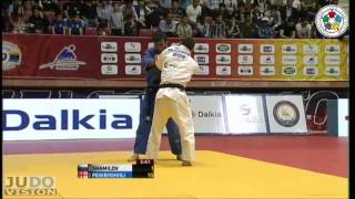 Judo Grand Slam Baku 2013: Yakub SHAMILOV (RUS) - Tristan PEIKRISHVILI (GEO) Bronze [-66kg]