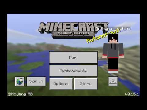 Minecraft pe how to get your own skin or make your own skin Minecraft pe how to get your own skin or make your own skin