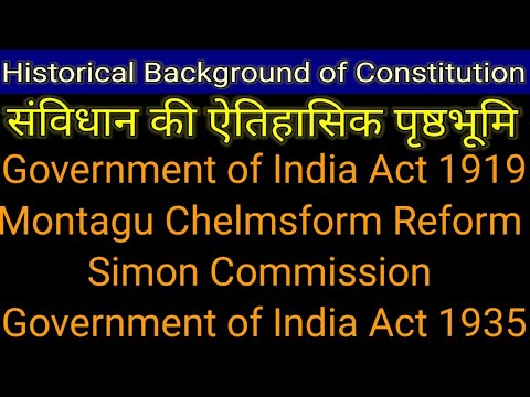 Historical Background Of Indian Constitution - 2. Government Of India ...