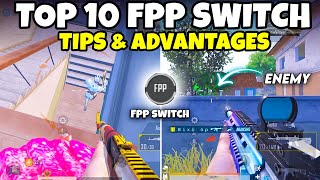 Secret Top 10 FPP Switch Tricks & Advantage | FPP Swap Settings Guide | BGMI / P