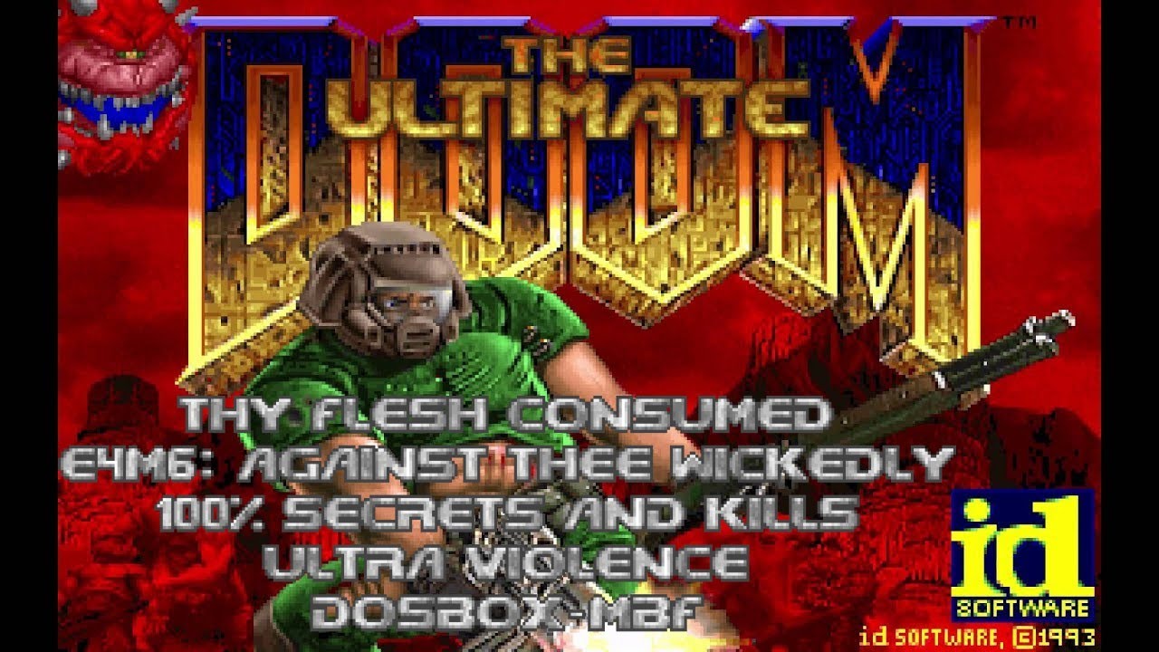 Ultimate Doom: Thy Flesh Consumed E4M6: Against Thee Wickedly (100% ...