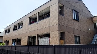 ラ・ウイッシュノア　1K　2階角部屋タイプ　　【アズ・プランニング（アパマンショップ宮崎店）】　宮崎市祇園　貸賃アパート