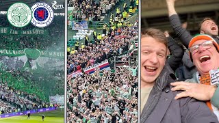 PURE CHAOS at PARKHEAD for CELTIC VS RANGERS