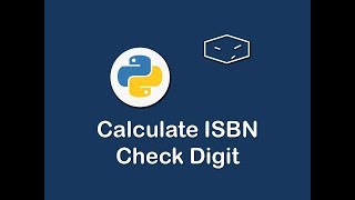 calculate isbn check digit in python 😀