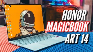 НОУТБУК, КОТОРЫЙ ВПЕЧАТЛЯЕТ. HONOR MAGICBOOK ART 14. OLED 120hz, 32GB, 1кг, 1см