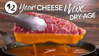 I Dry-Aged steaks in CHEESE WAX for 1/2 yr and ate it!