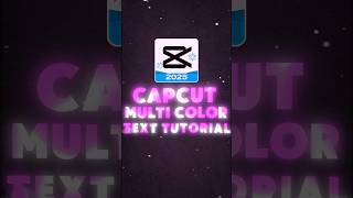 Multi Colour Text Tutorial in Capcut🔥| Capcut Tutorial #shorts #capcutedit #capcuttutorial