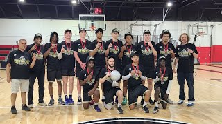 Damien Real #13  Waterloo Wolverines Grade 11- 2024 Champions - Finals MVP