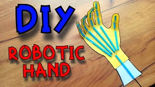 How To Make a Robotic Hand | DIY Paper Robot Hand | Science Project