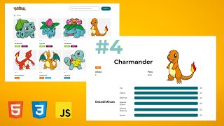 Crea una Pokedex con HTML, CSS desde cero | Práctica 1/2