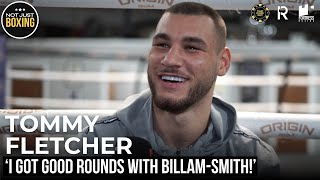 I KNOW I NEED TO IMPROVE! Tommy Fletcher talks comeback from defeat and sparring Chris Billam-Smith