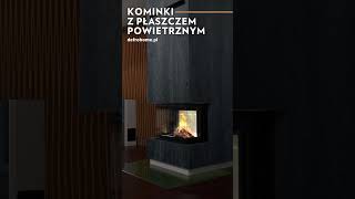 Kominki z płaszczem powietrznym Defro Home #kominek #hvac #homedecor #homedesign #fireplace