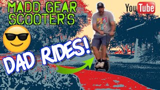 Madd Gear Scooter Review | KRUZER 200 \u0026 CARVE PRO - Dad Found the Perfect Scooter to Ride with Kids!