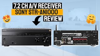 7.2 CH Surround Sound Home Theater 8K A/V Receiver - Sony STR-AN1000 AV Receiver Reviews