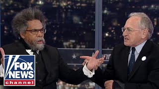 HEATED DEBATE: Cornel West, Alan Dershowitz spar over Israel-Hamas war