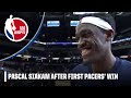 Pascal Siakam on his FIRST WIN as an Indiana Pacer: 'I REALLY LOVE THIS TEAM!' | NBA on ESPN