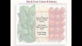 Italian Modernities - The culture & industry of Italian #food | #italianages