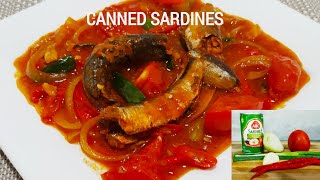 Quick and easy canned sardines recipe