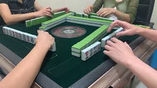 Mahjong112.立直步步高跑馬仔之第3回合：單吊小王子，12章包自摸，準備執位。