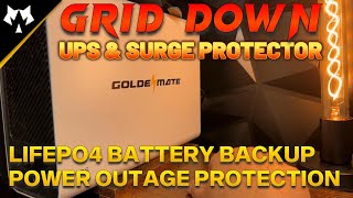 LifePO4 Battery Revolutionizes GRID DOWN Power Outage Protection!