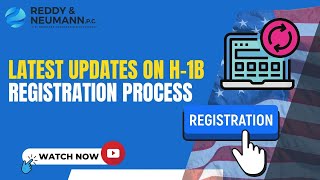 Latest updates on H-1B Registration Process